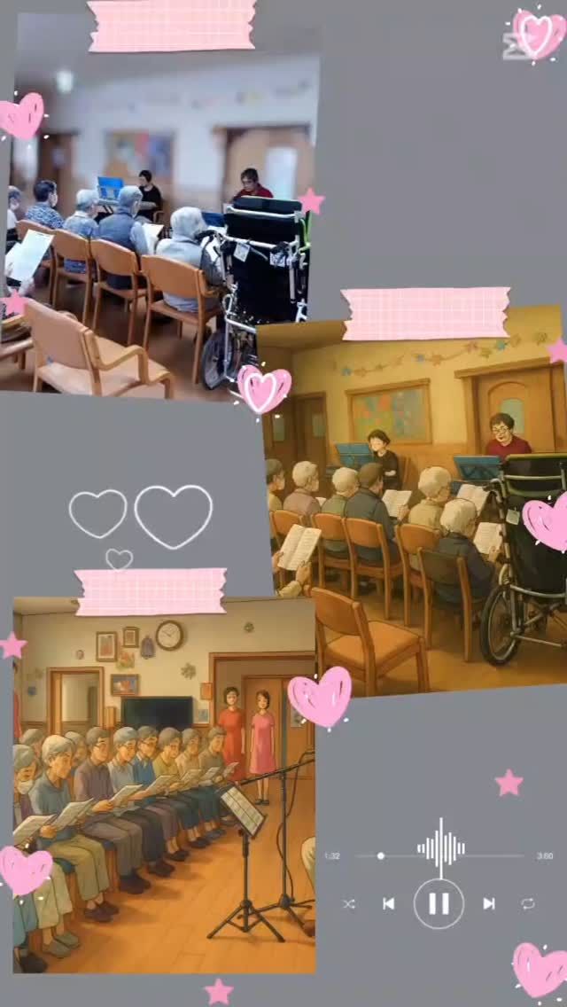 先月の行事の投稿になります🤭
７月29日にボランティア｢まつぼっく｣様にお越しいただきました。とても盛り上がり良い時間が過ごせました。今回の投稿は集合写真👀📷が多かったため、ChatGPTを活用し、画像をジブリ風にしてみました。
#介護 #介護施設 #グループホーム #認知症共同生活介護 #社会福祉法人 #正恵会 #グループホームホームタウン上河内 #栃木県 #宇都宮市 #上河内 #ジブリ#ai加工